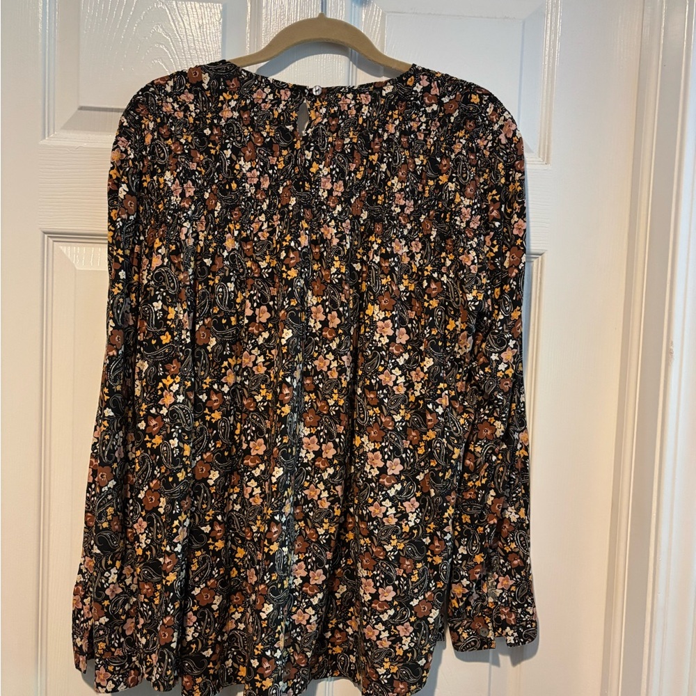 J. Jill Floral Print Women's Top